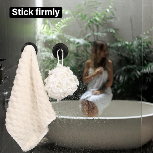 SVG HOME- Wall Hooks | 2 pcs Suction Cup Hooks Removable, Stainless Steel 304, for Most Household Walls | Shower Hooks Suction Cup | Towel Hooks f...