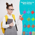 24 Pack Mini Tic Tac Toe Keychain Multicolors Tic-Tac-Toe keyholders Portable Tic-Tac-Toe Games Keyrings for Kids Backpack Clip Birthday Party Fav...