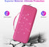 BOVKE Hard Carrying Case Waterproof Storage Holder Carrier, Rose...