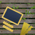 Bulletin Board Borders,50 Pieces Gold Bulletin Board Decorations for for Bulletin Board/Black Board Trim,Teacher/Student Use for Classroom/School ...