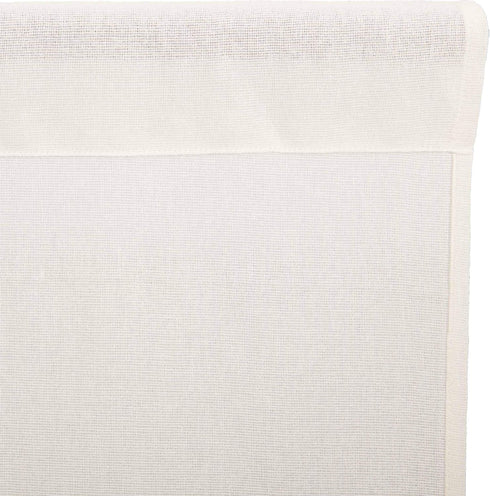 VHC Brands Tobacco Cloth Fringed Farmhouse Decor Kitchen Swag Prairie Panels Door Window Tier Set Curtains for Kitchen Bedroom Bathroom Living Roo...