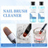 Nail Brush Cleaner 5fl.oz 150ml Nail Brush Cleaner And Conditioner Quickly Clean Nail Art Brush Acrylic Nail Brush DIY Salon At Home...