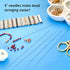 The Beadsmith Basic Elements Collapsible Eye Needles – 5 Inch Long – Flexible Twisted Wire – Large Eye, Easy to Thread – 4 Medium Needles...