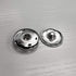 Micro Traders 20 Kits Silver Sew On Snap Fasteners Sewing Press Studs Buttons Clothing Accessories for Woolen Coats Windbreakers Jackets - 30mm...
