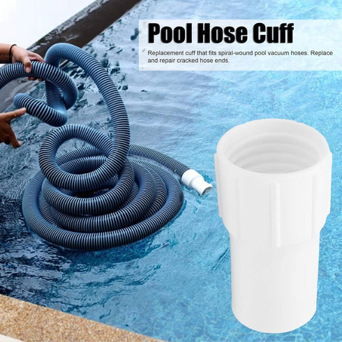 Swimming Pool Replacement, Swimming Pool Replacement Cuff Vacuum Hose Threaded Cuff Pool Tools Accessories 2.0x3.7x1.6in...