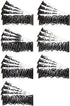 Hardline Products Series 400 Factory Matched 3-Inch Boat & PWC Registration Number Kit, Chrome/Black - CHBKG400...