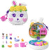 Polly Pocket Flower Garden Bunny Compact Playset with 2 Micro Dolls & 12 Accessories, Including 2 with Color Change...