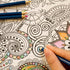 6 Pieces Mandala Dot Painting Tool Stencils Template Set, 4/8/12/16 Segment Creative Mandala Stencils Reusable Painting Stencils for DIY Painting ...