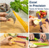 Paring Knife with Cover, Paring Knives Set of 4, 4.5" Paring Knife Set of Premium Stainless Steel, Small Kitchen Knife Set for Fruit and Vegetable...