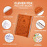Clever Fox Recipe Book Spiral – Make Your Own Family Cookbook – Blank Recipe Notebook Organizer – Empty Cooking Journal to Write In Recipes – Medi...