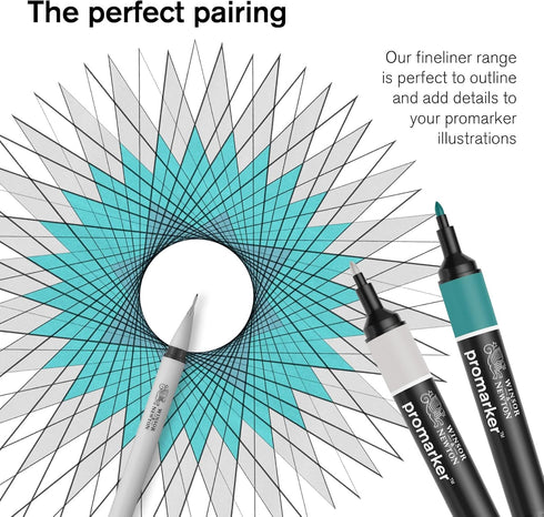 Winsor & Newton ProMarker Brush Set, 6 Count, Skin Tones...