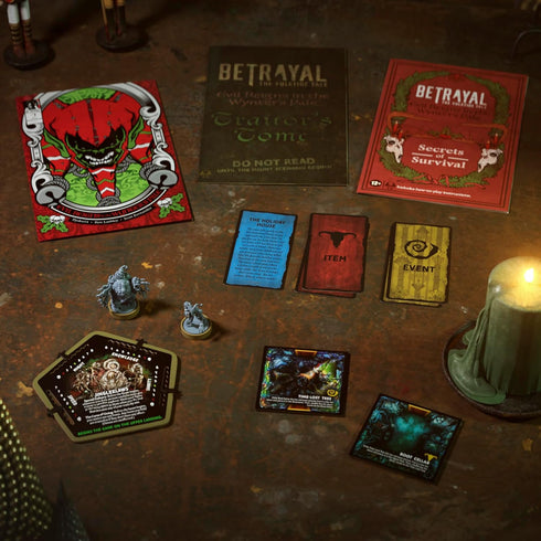 Avalon Hill Betrayal Evil Reigns in The Wynter's Pale The Yuletide Tale Expansion | Ages 12+ | Requires Betrayal at HOTH 3rd Edition to Play...