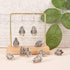 Pandahall 10pcs Antique Silver Hollow Flower Bead Caps 5-Petal Brass Flower Beads Cone 0.59x0.78 Inch for DIY Earring Necklace Jewelry Making...