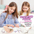 HAPTIME Charm Bracelet Making Kit, Jewelry Making Kit for Girls, DIY Necklace Kit with Initial Jewelry Box, Unicorns Crafts Arts Girls Toys Age 6-...