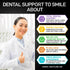 Dental Probiotics for Teeth and Gums - Best Oral Probiotic for Teeth, Gums and Bad Breath - Lactobacillus Salivarius Probiotic and Prebiotic Blend...