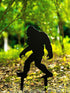 CINPIUK Bigfoot Garden Stake, Metal Sasquatch Yard Sign Christmas Outdoor Decoration Black Bigfoot Sculpture for Lawn Patio Decor...