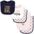 Hudson Baby Unisex Baby Cotton Terry Bib and Burp Cloth Set, Daddys Little Girl, One Size...
