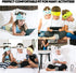 CozyPhones Over The Ear Headband Headphones - Kids Headphones Volume Limited with Thin Speakers & Super Soft Fleece Headband - Green Frog......