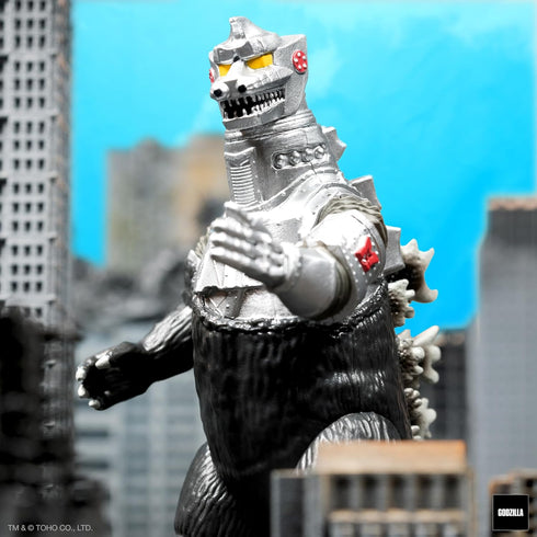 Super7 Toho Godzilla Half-Transformed Mechagodzilla - 3.75" Toho Godzilla Action Figure Classic Movie Collectibles and Retro Toys...
