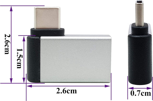 Right Angle USB C to USB 3.0 Adapter 90 Degree Type C Male to USB A 3.0 Female Converter,On The Go(OTG) for Smartphone,Laptops,Mouse Keyboards,Mor...