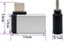 Right Angle USB C to USB 3.0 Adapter 90 Degree Type C Male to USB A 3.0 Female Converter,On The Go(OTG) for Smartphone,Laptops,Mouse Keyboards,Mor...