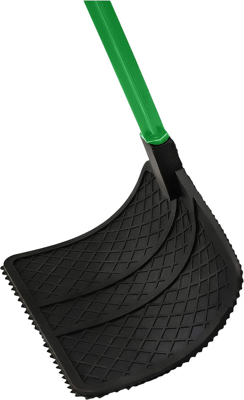 Rubber Fly Swatter, Long Fly Swatter Pack, Fly Swatter Heavy Duty, Light Green Color (3 Pack)...