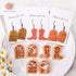 Puocaon Western Polymer Clay Cutters - 9 Pcs Clay Cutters for Earrings Making, Cowboy Hat Boot Clay Cutters Set, Rising Sun Clay Jewelry Cutters, ...