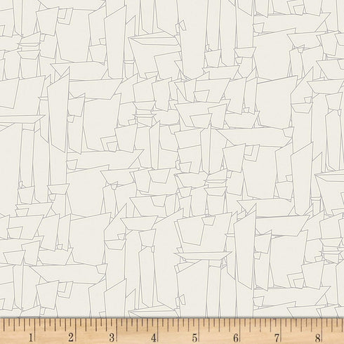 Art Gallery Fabrics Lower The Volume Clear Reflections, Light Beige...