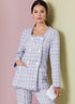 Vogue Misses' Close Lined Jacket, Pencil Skirt and Semi-Fitted High-Rise Pants Sewing Pattern Packet, Design Code V2017, Sizes 8-10-12-14-16, Mult...