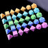 DND Dice Set 10 x 7 Retro Polyhedral Dice for Dragons and Dungeons Tabletop Role-playing Games, 70 Pieces RPG Dice...