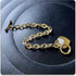 PEAS Fashion Jewelry Bracelet Stainless Steel Heart Link Chain Bracelet...