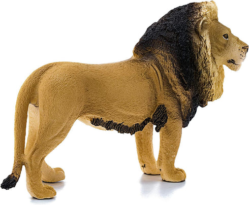 Schleich Wild Life Realistic King of The Jungle Lion Toy Figurine - Highly Durable Realistic Wild African Lion Action Figure Toy, Education and Fu...