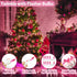 Pink Christmas Lights 25FT 100 Incandescent Bulbs, Pink Mini Lights with White Wire for Valentine's Day, Wedding, Garland, Thanksgiving, Party, Ho...