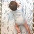 Milky Chic GOTS Fitted Baby Crib Sheet, Breathable 100% Organic Cotton Mattress Sheet for Boys and Girls, Fits Standard Size Mattresses (Space Bla...
