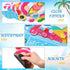 9 Pieces Summer Magnets Summer Fridge Magnet Decals Gnomes Flip Flop Beach Magnetic Stickers for Summer Hawaiian Beach Pool Party Refrigerator Met...