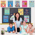 CNhoqc 12pcs Large Science Posters for School Classroom, 13.9 x 10.9 Inch Educational Science Laboratory Wall Art Poster Science Is The Future Pos...
