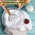 Sourdough Bread Baking Supplies: Danish Dough Whisk - Dutch Style Whisk for Perfect Dough - Essential Kitchen Tool, Light Brown...