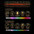 LIGHTSABER CHOPSTICKS LIGHT UP STAR WARS LED Glowing Light Saber Chop Sticks REUSABLE Sushi Lightup Sabers Removable Handle Dishwasher Safe 8 Colo...