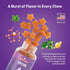 Iron Gummy Vitamin - Gluten Free Supplements for Iron Deficiency for Adults & Kids - Peanut Free Gummies Supplement - Grape Flavor Chewable Vitami...
