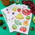 80 Pieces Summer Flamingo Window Sticker Hawaii Window Decals Flamingo Watermelon Strawberry Window Sticker for Bedroom Living Room Swimming Pool ...