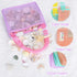 Tagitary Beach Toy Mesh Beach Bag Kids Shell Collecting Bag Beach Sand Toy Shells Beach Toys Swimming Accessories for Boys and Girls(Only Bags,A S...