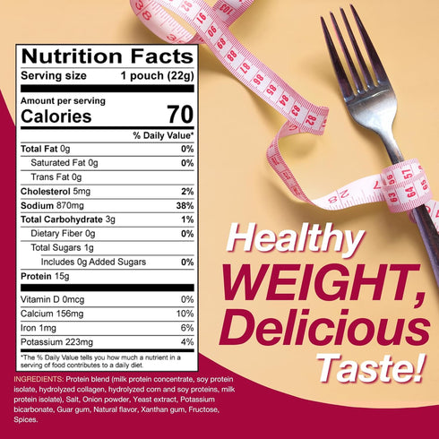 ProtiDIET High Protein Chicken Soup Mix - Low Sugar, No Fat, Quick and Easy-to-Prepare Meal Replacement Protein Powder Soup Mix Nutritious Vitamin...