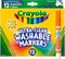 Crayola Broad Line Markers (12ct), Washable Markers for Kids, Classroom Supplies for Teachers, Kids Back to School Supplies, 3+...