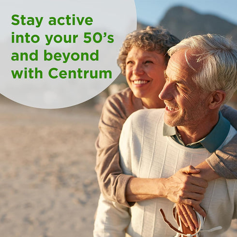Centrum Silver Multivitamin for Adults 50 Plus, Multivitamin/Multimineral Supplement, Vitamin D3, B-Vitamins, Gluten Free, Non-GMO Ingredients, Su...