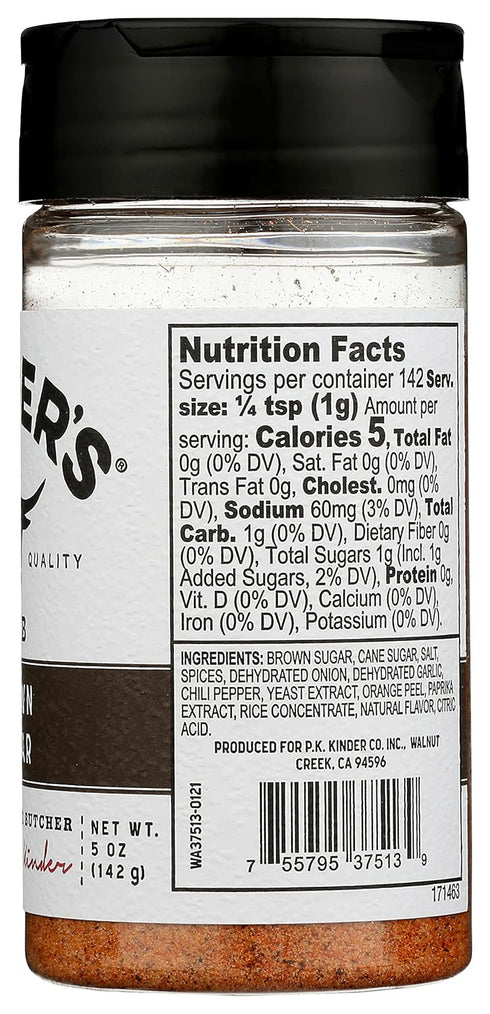 KINDER'S Brown Sugar BBQ Rub, 5 Ounce...