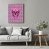 Posterizer 1 pcs-Skull Art Print-Cute Pink Girly Aesthetic Poster-Abstract & Modern Art-Girls room art-Gifts for Women-decor for Girls, Teens Bedr...