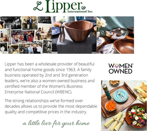 Lipper International Acacia Wood 10" Kitchen Turntable...