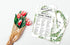 Bridal Shower Game Cards, Tropical Jungle Theme Engagement Party Cards for Wedding, Set of 30 Cards(Leaf011)...
