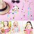 400PCS Smile Face Beads, 10mm Acrylic Round Smile Happy Face Loose Spacer Beads for Jewelry Making Bracelet Earring Necklace DIY Craft (Multi-colo...