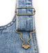 BIKICOCO Overall Suspender Dungaree Buckles, 1-1/2'' Wide Bottom, for Rompers Sewing DIY, Bronze - Pack of 20...